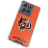 NFL Cincinnati Bengals - Alternate Distressed Moto G Play 5G (2025) Clear Case